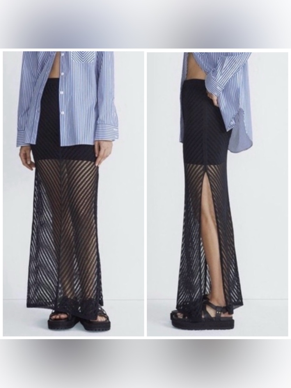 NWT Rag & Bone Black Melissa Skirt size Small